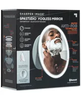 Sharper Image SpaStudio Waterproof Fogless Shower Mirror & Speaker