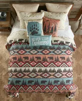 Donna Sharp Bear Totem 4 Piece Quilt Set