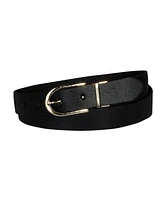 Calvin Klein Women's Embossed Casual Reversible Belt