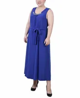 Ny Collection Plus Size Ankle Length Sleeveless Dress