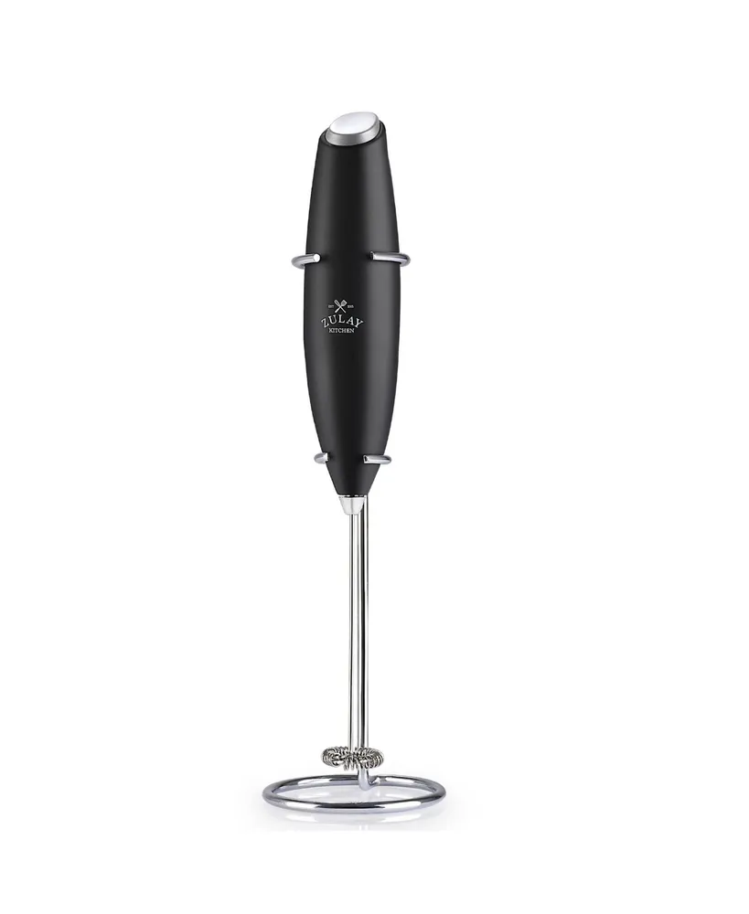 BonJour Primo Latte Rechargeable Whisk & Milk Frother - Black
