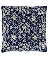 Mod Lifestyles Emblem Medallion Beaded Pillow, 20" x