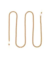 Ettika Women's 18k Gold Plated Linked Up Glasses Chain - Gold