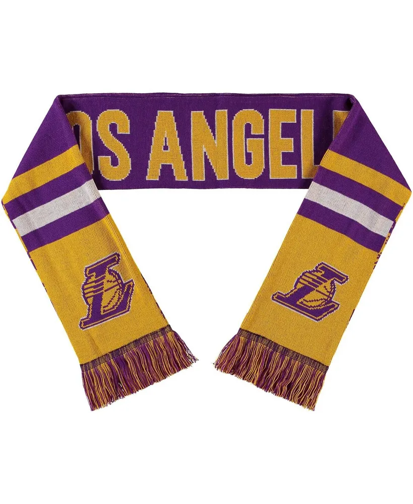 Men's and Women's Foco Los Angeles Lakers Reversible Thematic Scarf