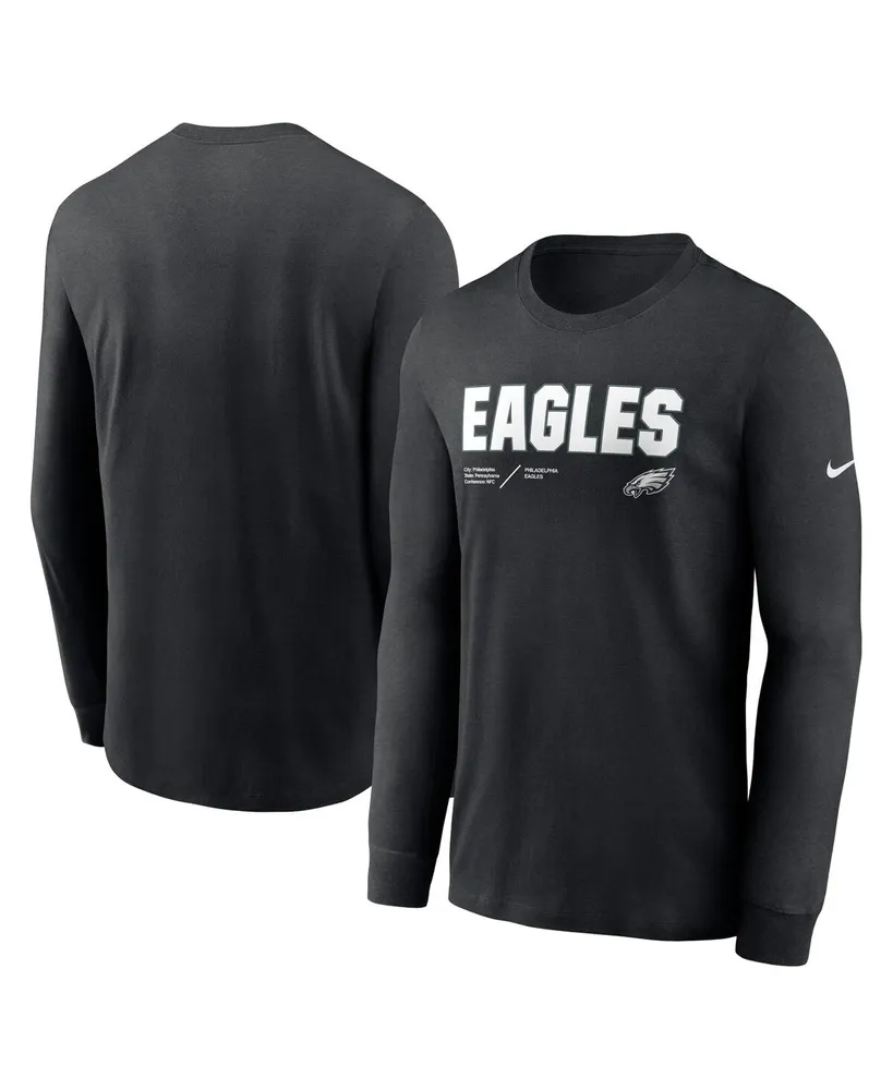 Nike Black Atlanta Falcons Sideline Lockup Performance Long Sleeve T-Shirt