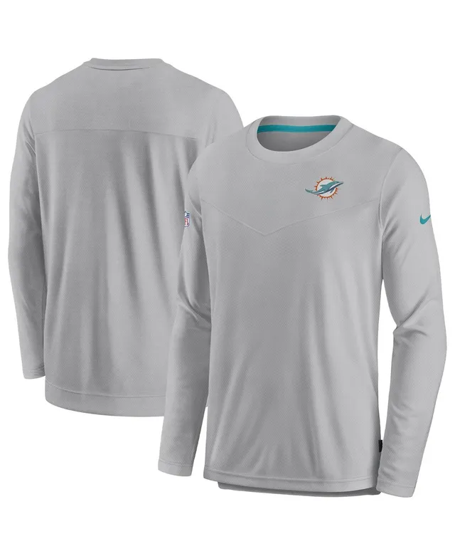 Men's MSX by Michael Strahan Black Miami Dolphins Camo Long Sleeve T-Shirt