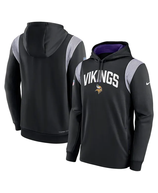 Nike Women's Sideline Club (NFL Minnesota Vikings) Pullover Hoodie in Purple, Size: 2XL | 00MW51L9M-E7V