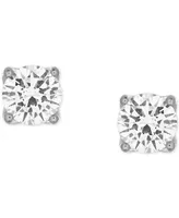 Alethea Certified Diamond Stud Earrings (3/4 ct. t.w.) in 14k White Gold featuring diamonds with the De Beers Code of Origin, Created for Macy's