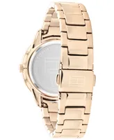 Tommy Hilfiger Women's Carnation Gold-Tone Stainless Steel Bracelet Watch 36mm - Carnation Rose Gold