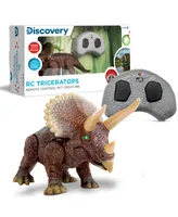 Discovery Kids Triceratops Led Infrared Remote Control Toy Set, 2 Piece