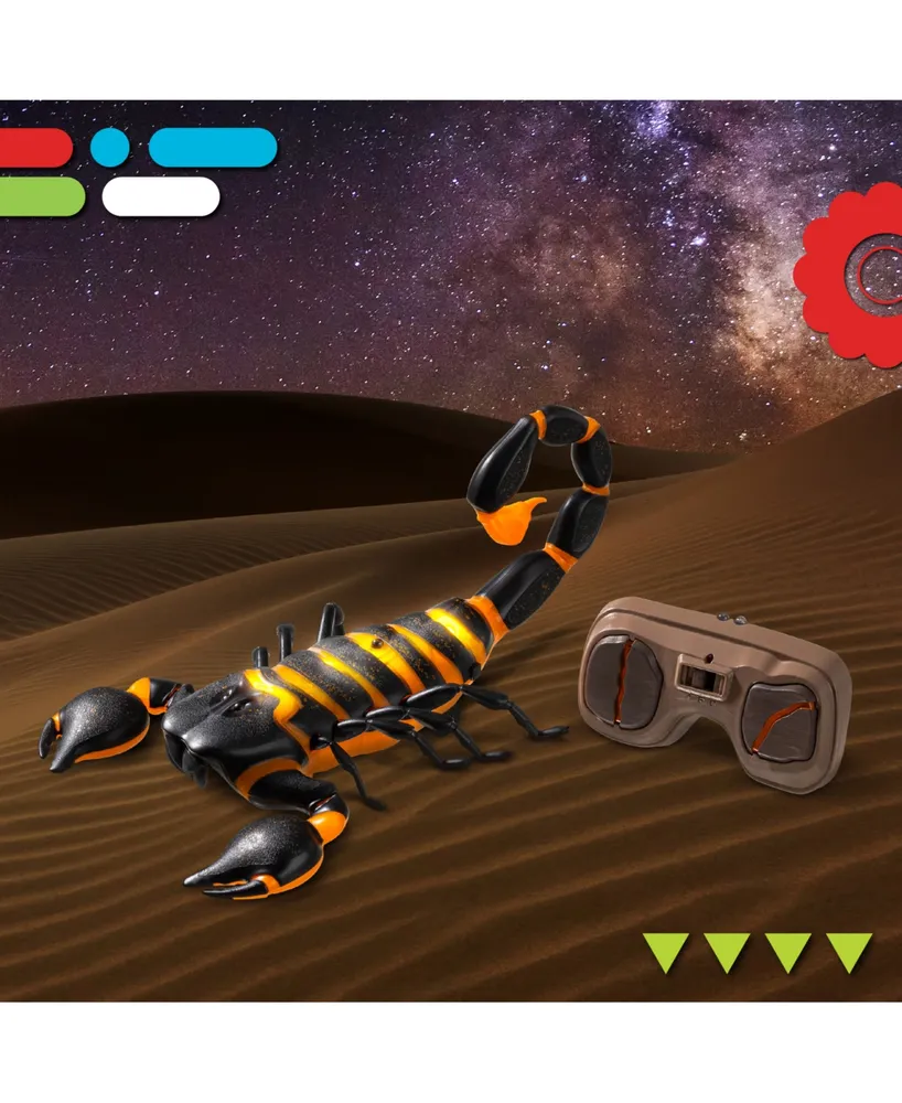 Discovery Kids Rc Scorpion, Glow In The Dark Body, Wireless Remote-Control Toy for Kids