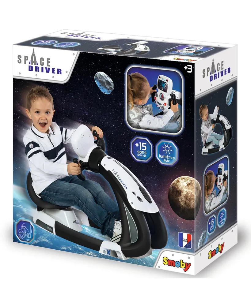 Smoby Toys Space Drive Black Children's Space Ship Simulator