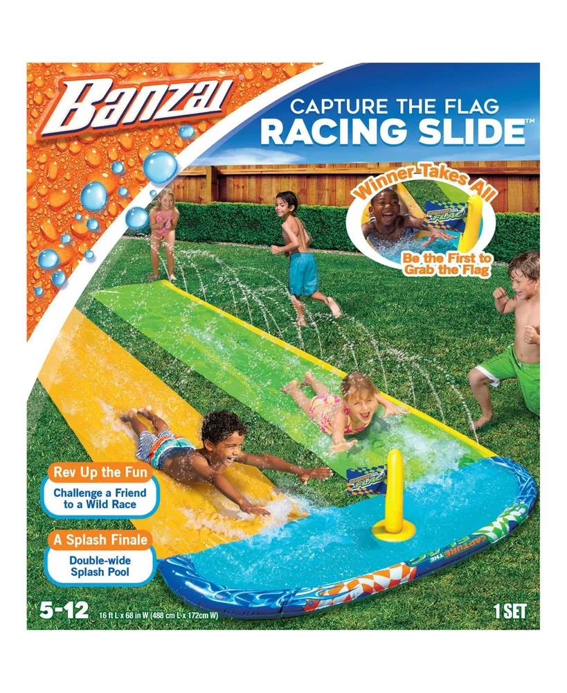 Banzai 16' L Capture The Flag Racing Water Slide
