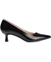 Journee Collection Women's Celica Kitten Heel Pumps