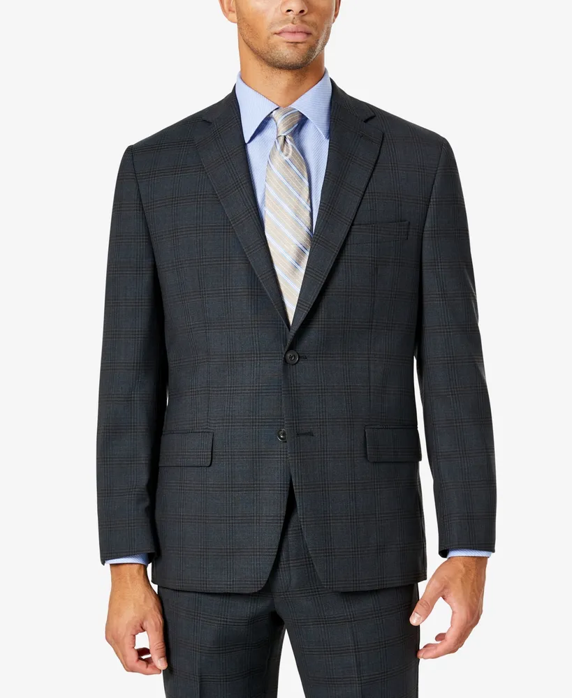 Michael Kors Men's Modern-Fit Airsoft Stretch Wool-Blend Suit Jacket