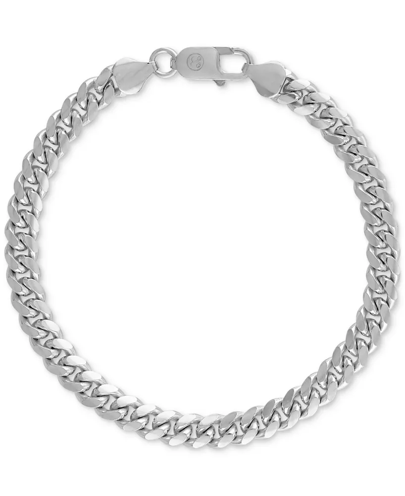 Esquire Men's Jewelry Cuban Link Chain Bracelet, Created for Macy's