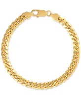 Esquire Men's Jewelry Cuban Link Chain Bracelet, Created for Macy's
