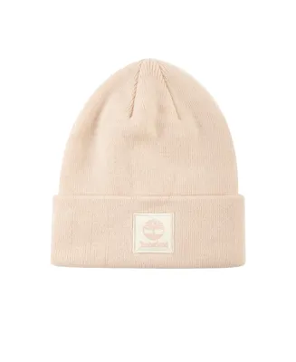 Timberland Women's Classic Tonal Patch Cuffed Beanie