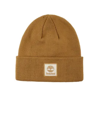 Timberland Women's Classic Tonal Patch Cuffed Beanie