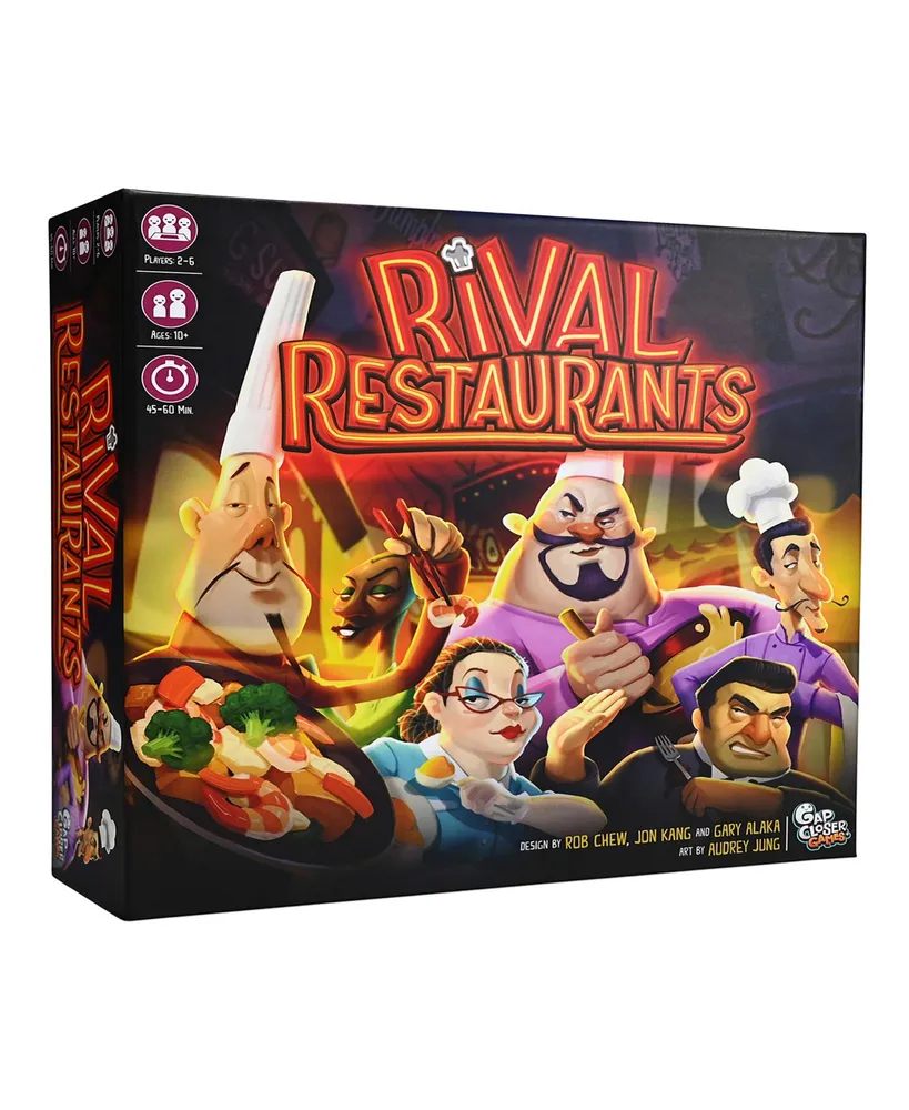 Gap Closer Games Rival Restaurants Strategy Negotiating Game