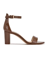 Nine West Women's Pruce Round Toe Block Heel Dress Sandals