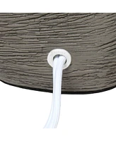 Simple Designs Bedrock Ceramic Table Lamp