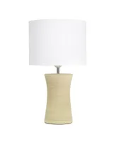 Simple Designs Hourglass Table Lamp