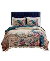 Greenland Home Fashions Eden Peacock -Pc. Quilt Set