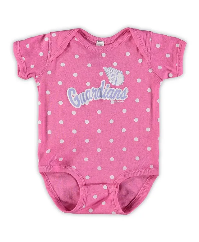 Girls Infant Soft as a Grape Pink/Purple Los Angeles Dodgers 3