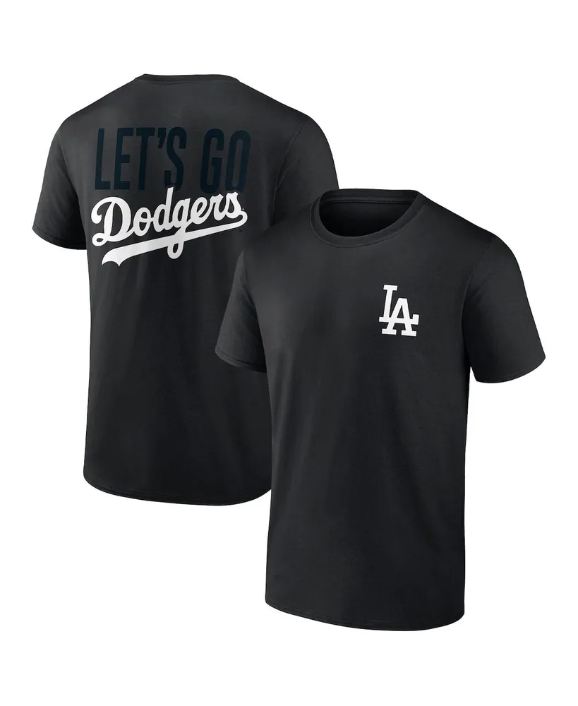 Fanatics Men's Branded Navy Los Angeles Dodgers Red White and Team Logo T- shirt - Macy's