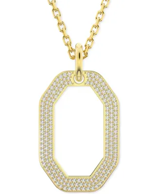 Swarovski Dextera Crystal Pendant Necklace, 14-1/8" + 1-1/2" extender