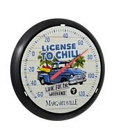 La Crosse Technology 104-134B-Tbp 13.25" "License To Chill" Margaritaville Analog Dial Thermometer