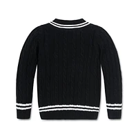 Hope & Henry Boys Organic Tennis Sweater