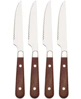 Reed and Barton Fulton 4 Pieces Steak Knife Set, Service for 4