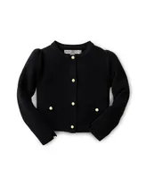 Hope & Henry Baby Girls Milano Stitch Cardigan