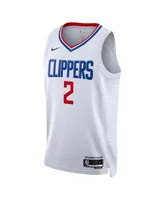 Men's Nike Kawhi Leonard White La Clippers Swingman Jersey - Association Edition