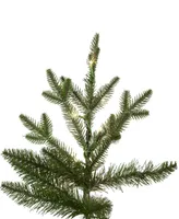 Vickerman Kamas Fraser Fir Artificial Christmas Tree, Warm Low Voltage 3mm Led Lights, 7.5'