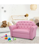 Kids Sofa Princess Armrest Chair Lounge Couch Children