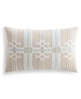 Charter Club Damask Designs Terra Mesa Decorative Pillow, 14" x 22" Created for Macy's
