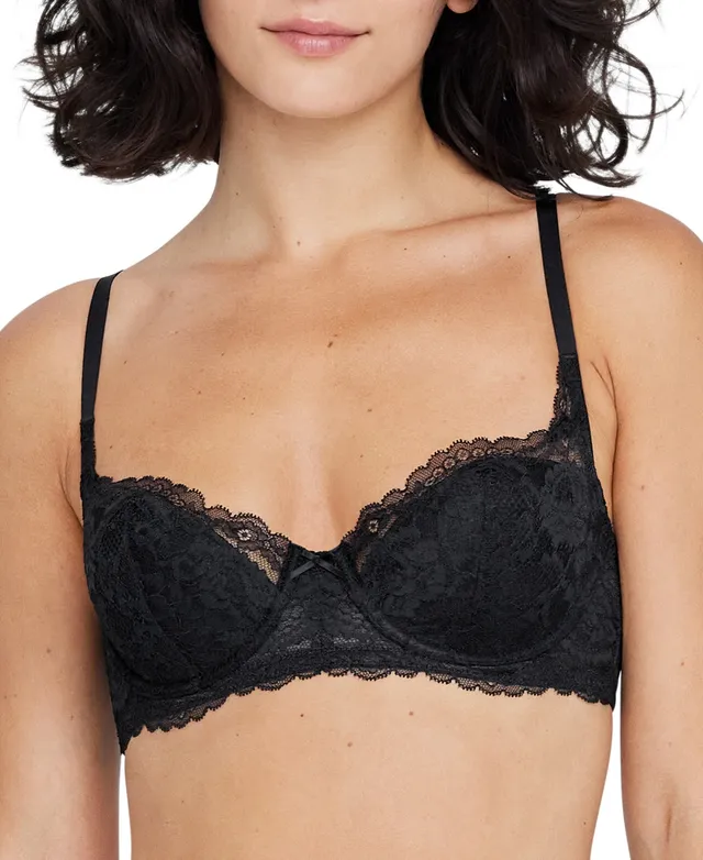 Lace Balconette Minimizer Bra