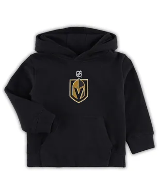 Toddler Boys Black Vegas Golden Knights Primary Logo Pullover Hoodie