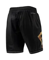 Men's Mitchell & Ness Black Toronto Raptors Big Face 4.0 Fashion Shorts