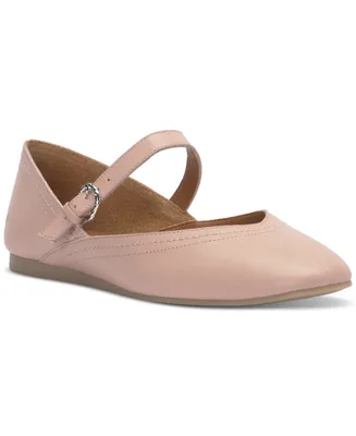 Lucky Brand Women's Albajane Buckled Mary Jane Flats