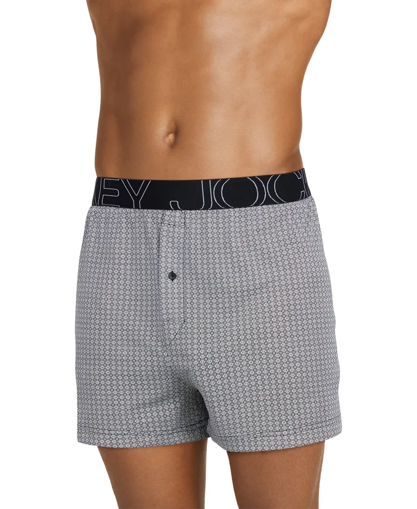 Jockey Men's ActiveBlend Moisture-Wicking 5" Boxers