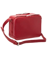Mancini Women's Pebbled Rachel Camera Style Crossbody Handbag