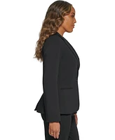 Calvin Klein One-Button Blazer, Regular and Petite Sizes