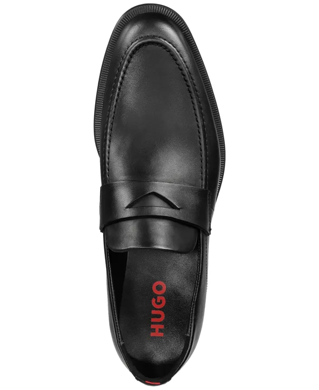 Cognac Leather Loafer Dress Shoes