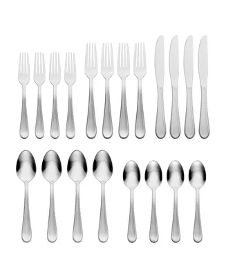 Hampton Forge Clark 18/0 Stainless Steel 20 Piece Set, Service for 4