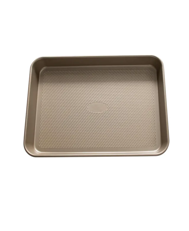 Kitchen Details Pro Series Baking Pan with Diamond Base - Gold-Tone