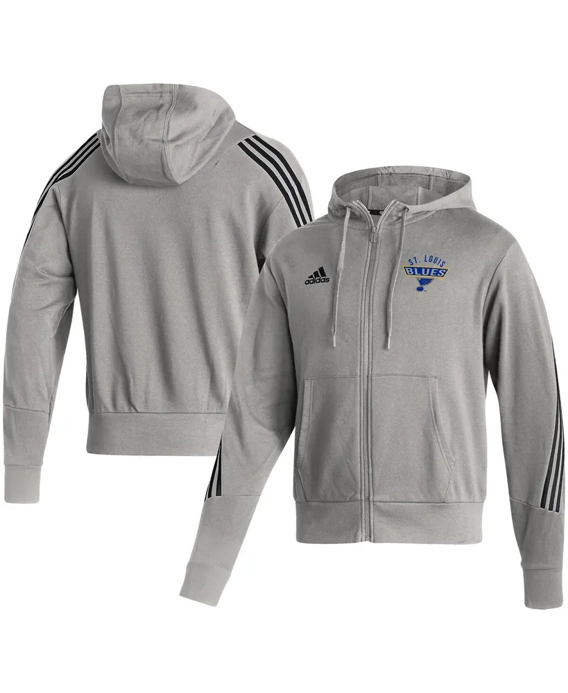 Men's Adidas Navy St. Louis Blues Full-Zip Hoodie Size: Extra Large